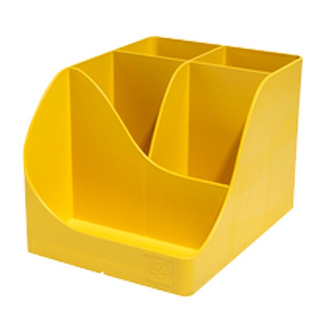 Portapenne Pen Wave Bee Blue - 15,5 x 11,9 x 10,9 cm - giallo zafferano - Exaco…