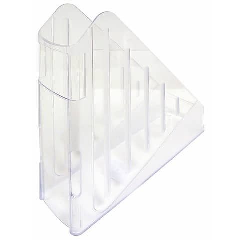 Portariviste Classic - 29,5 x 27 cm - dorso 7,5 cm - cristallo - Arda