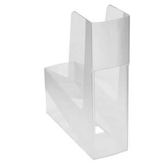 Portariviste Green2desk - in PS riciclato - 30 x 25,8 cm - dorso 9 cm - traspar…