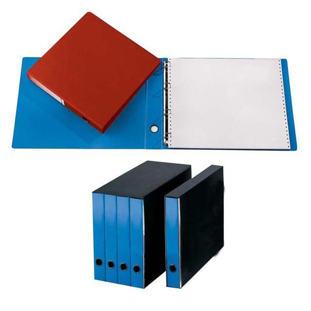 Portatabulati ad anelli - senza custodia (singolo) - dorso 5 cm - 31,5x42 cm - …