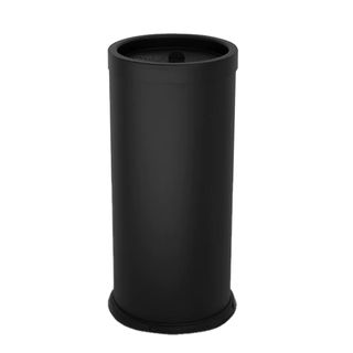 Posacenere autoestinguente coperto da terra - diametro 31 cm - H 72 cm - nero -…