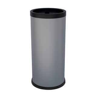 Posacenere autoestinguente coperto da terra - diametro 31 cm - H 72 cm - grigio…