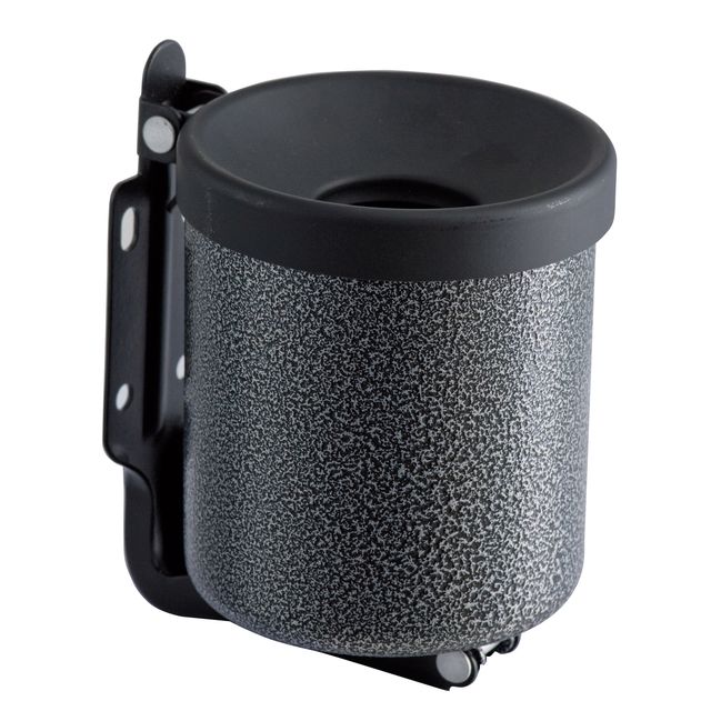 Posacenere murale Nido - diametro 9,5 cm - H 13,5 cm - 0,5 L - metallo vernicia…