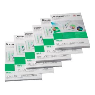 Pouches - A2 - 426 x 600 mm - 2 x 125 micron - GBC - conf. 50 pezzi