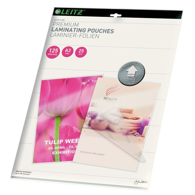 Pouches iLAM UDT - plastificazione a caldo - A3 - 303 x 426 mm - 2 x 125 micron…