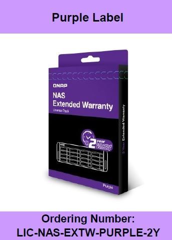 QNAP Extended Warranty Purple Label - Contratto di assistenza esteso - parti e …