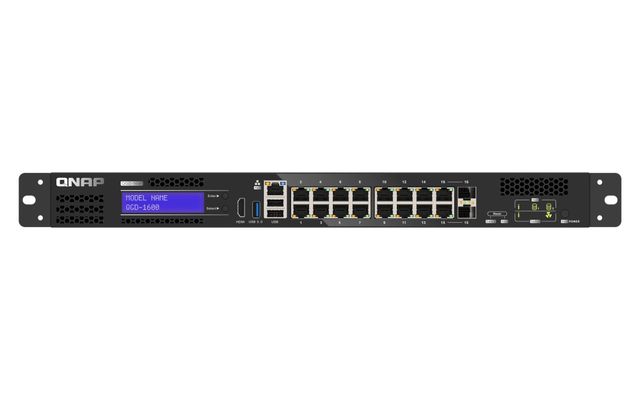 QNAP QGD-1600 - Switch - intelligente - 4 x 10/100/1000 (PoE++) + 10 x 10/100/1…
