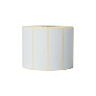 Brother - Bianco - 76 x 44 mm 3200 etichette (8 rotolo(i) x 400) etichette fust…