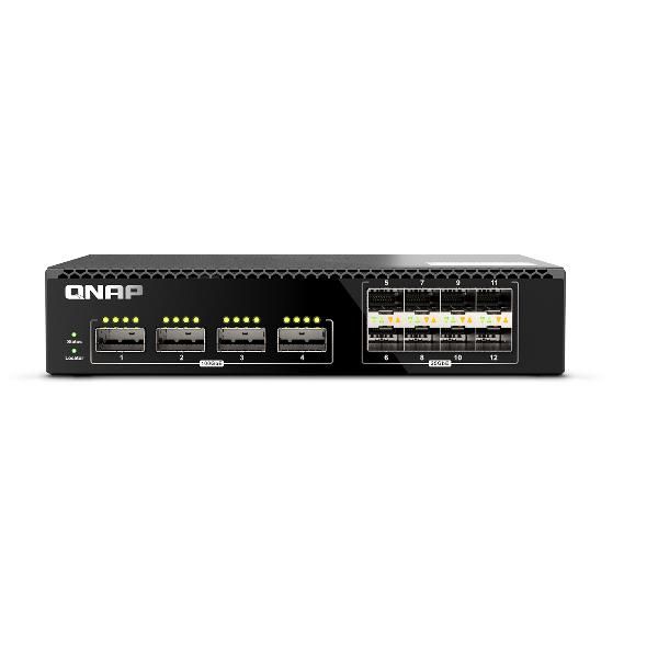 QNAP QSW-2104-2T-A - Switch - gestito - 4 x 100 Gigabit QSFP28 + 8 x 25 Gigabit…