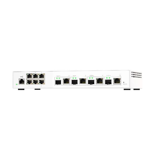 QNAP QSW-M2106-4C - Switch - gestito - 6 x 2.5GBase-T + 4 x combo 10 Gigabit SF…