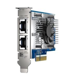 QNAP QXG-10G2T-X710 - Adattatore di rete - PCIe 3.0 x4 profilo basso - 10Gb Eth…