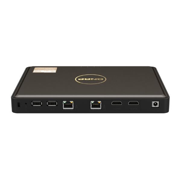 QNAP TBS-464 NASbook - Server NAS - 4 alloggiamenti - RAID 0, 1, 5, 6, 10 - RAM…
