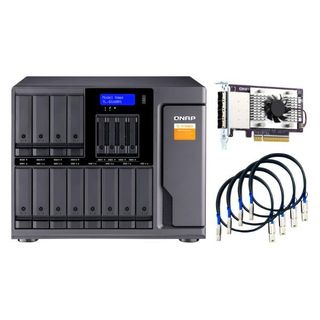 QNAP TL-D1600S - Array unità disco rigido - 16 alloggiamenti (SATA-600) - SATA …