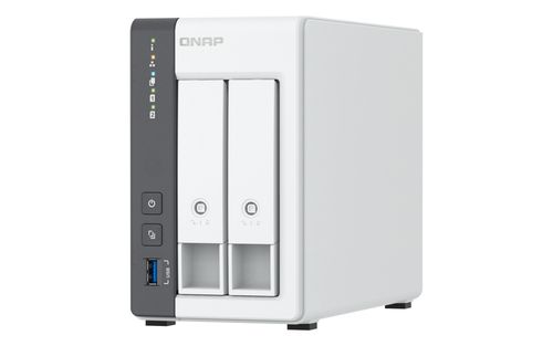 QNAP TS-216G - Server NAS - 2 alloggiamenti - SATA 6Gb/s - RAID RAID 0, 1, JBOD…