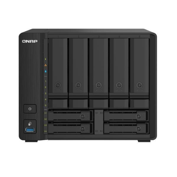 QNAP TS-932PX - Server NAS - 9 alloggiamenti - SATA 6Gb/s - RAID 0, 1, 5, 6, 10…