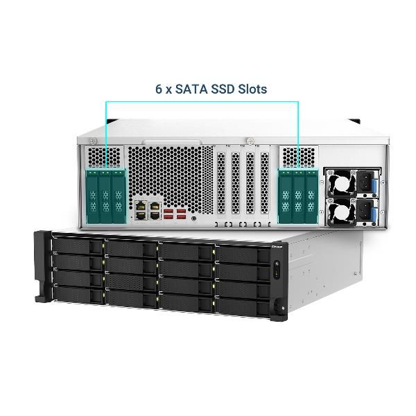 QNAP TS-H2287XU-RP - Server NAS - 22 alloggiamenti - montabile in rack - SATA 6…