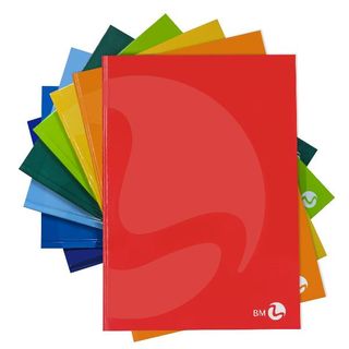 Quaderno Color 80 - A5 - 1 rigo - 96 fogli - 80gr - cartonato - BM