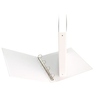 Raccoglitore - 22 x 30 cm - 4 anelli tondi 30 mm - dorso 4 cm - bianco - Starli…