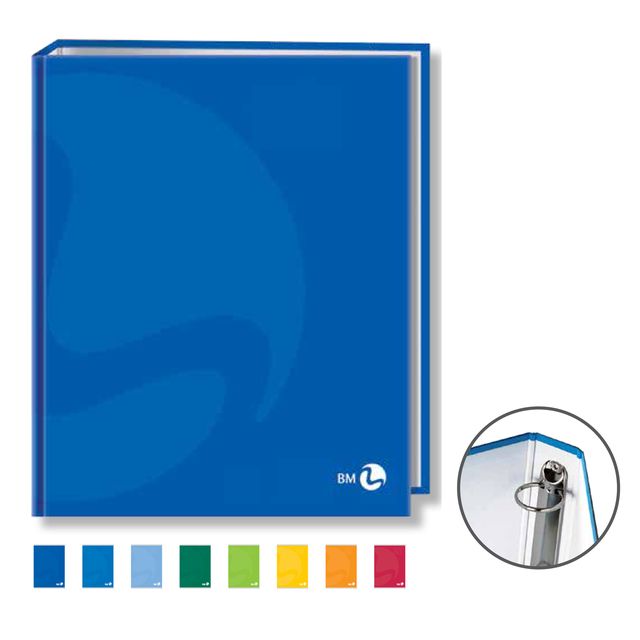 Raccoglitore Color - A5 - 4 anelli tondi 25 mm - dorso 3,5 cm - colori assortit…