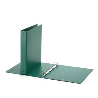 Raccoglitore Europa - 22 x 30 cm - 4 anelli tondi 30 mm - dorso 4 cm - verde - …