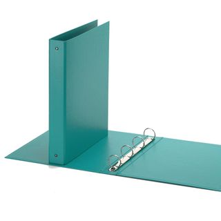 Raccoglitore Europa - 22 x 30 cm - 4 anelli tondi 30 mm - dorso 4 cm - verde ac…