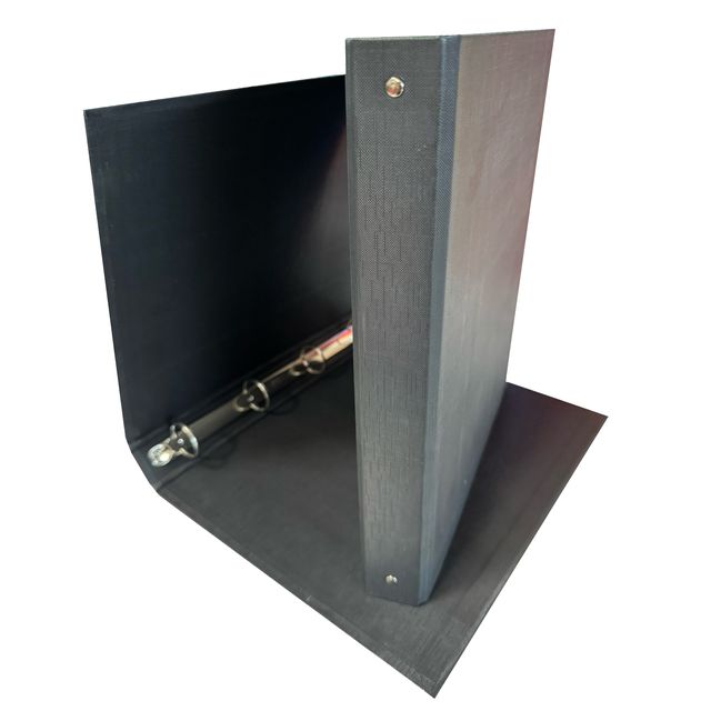 Raccoglitore King - 22 x 30 cm - 4 anelli tondi 30 mm - dorso 4 cm - rivestimen…