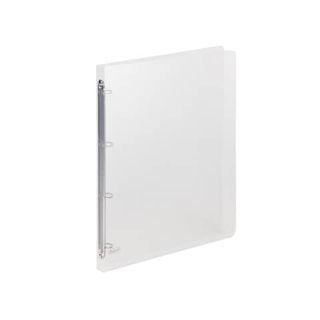 Raccoglitore Lumina - 22 x 30 cm - 4 anelli tondi 15 mm - PP - trasparente - Fa…