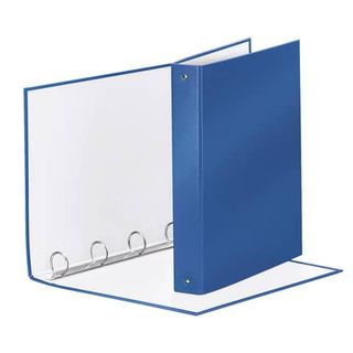 Raccoglitore Meeting - 22 x 30 cm - 4 anelli tondi 30 mm - dorso 4 cm - PP - bl…
