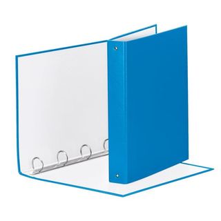 Raccoglitore Meeting - 22 x 30 cm - 4 anelli tondi 30 mm - dorso 4 cm - PP - bl…