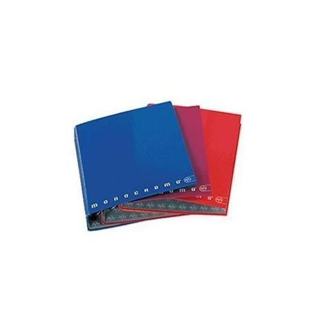 Raccoglitore Monocromo - A5 - 4 anelli tondi 25 mm - dorso 3 cm - colori assort…