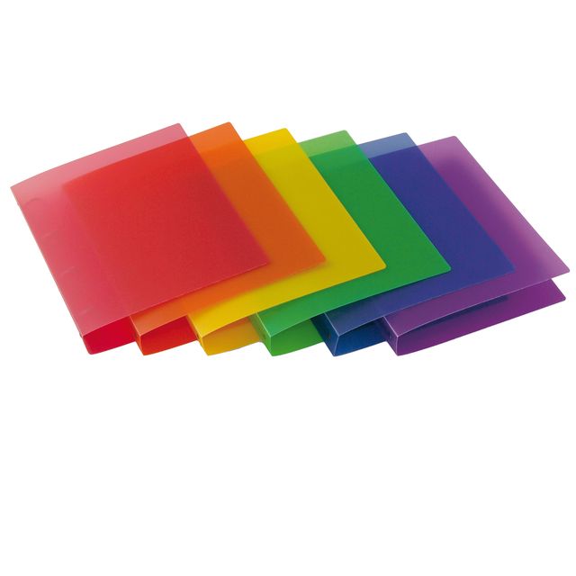 Raccoglitore Myto - 22 x 30 cm - 4 anelli tondi 30 mm - dorso 3,5 cm - colori a…