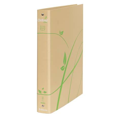 Raccoglitore Oxford Green - 22 x 30 cm - 4 anelli tondi 30 mm - dorso 4 cm - ca…