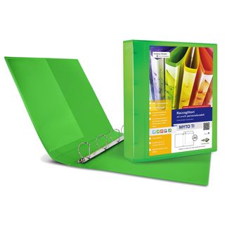 Raccoglitore personalizzabile Myto TI - 22 x 30 cm - 4 anelli a D 30 mm - dorso…