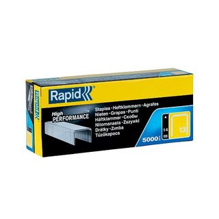 Rapid - Punti metallici - No. 13 - 14 mm - acciaio galvanizzato - pacco da 5000