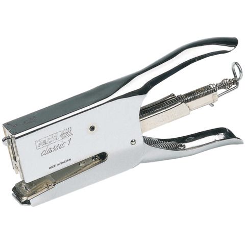 Rapid Classic K1 - Graffatrice - 50 fogli - 24/6-24/8+ - cromo - metallo