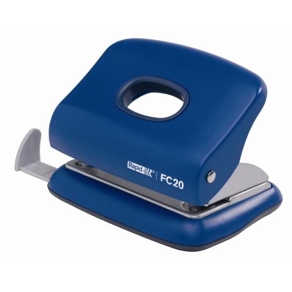 Rapid Fashion FC20 - Perforatore - 20 fogli / 2 mm - metallo, plastica ABS - bl…