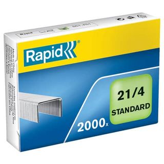 Rapid Standard - Punti metallici - 21/4 - 4 mm - acciaio galvanizzato - pacco d…