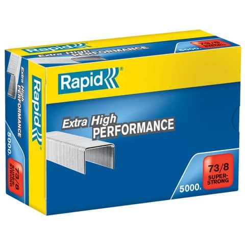 Rapid Super Strong - Punti metallici - 73/8 - 8 mm - acciaio galvanizzato - zin…