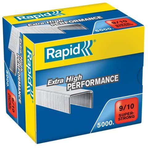 Rapid Super Strong - Punti metallici - 9/10 - 10 mm - acciaio galvanizzato - pa…