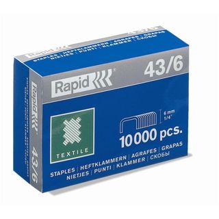 Rapid Super Strong TEXTILE - Punti metallici - 43/8 - 8 mm - filo metallico gal…