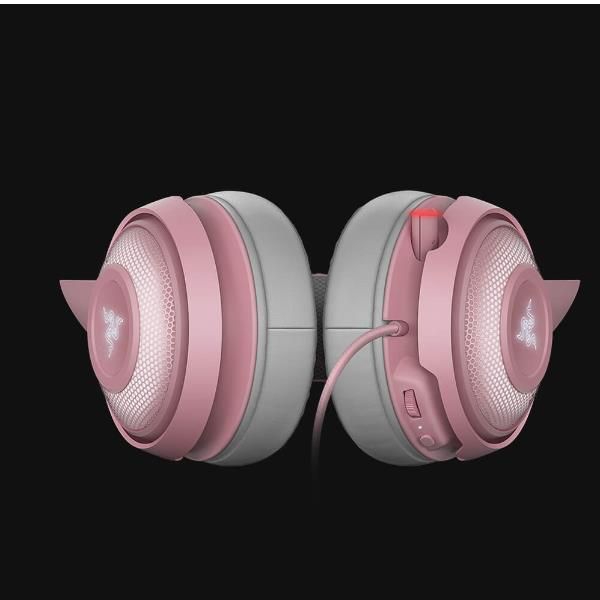 Razer Kraken Kitty - Cuffie con microfono - dimensione completa - cablato - USB…