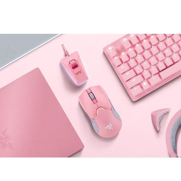 Razer Viper Ultimate - Mouse - per destrorsi e per sinistrorsi - ottica - 8 pul…