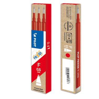 Refill sfera a scatto Frixionball Clicker - punta 0,5mm - rosso - Pilot - conf.…