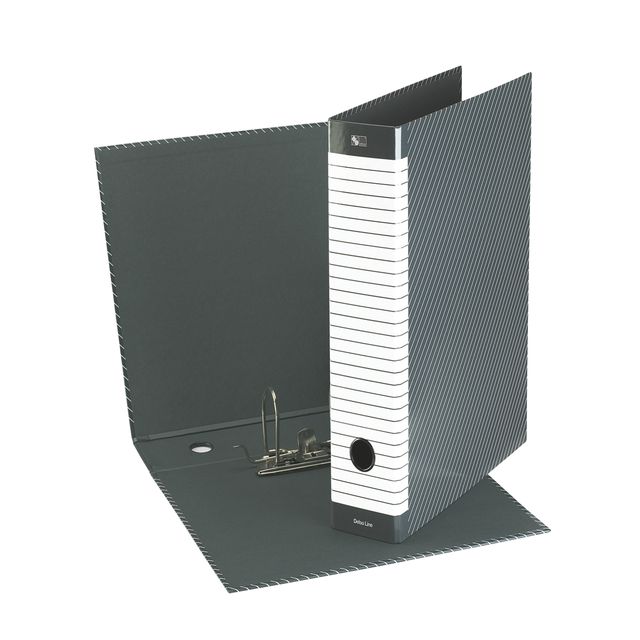 Registratore Delso Line G12 - dorso 5 cm - commerciale 23 x 30 cm - grigio - Es…