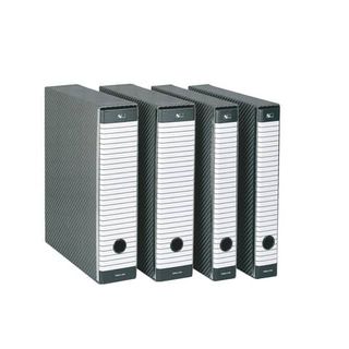 Registratore Delso Line G15 - dorso 8 cm - protocollo 23 x 33 cm - grigio - Ess…