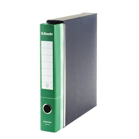 Registratore Essentials G72 - dorso 5 cm - commerciale 23 x 30 cm - verde - Ess…