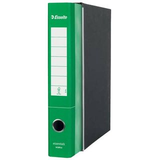 Registratore Essentials G74 - dorso 5 cm - protocollo 23 x 33 cm - verde - Esse…