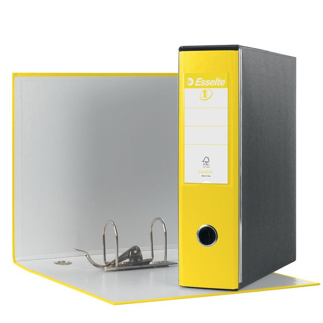 Registratore Eurofile G53 - dorso 8 cm - commerciale 23 x 30 cm - giallo vivida…