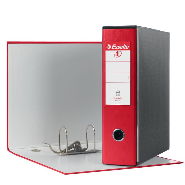 Registratore Eurofile G53 - dorso 8 cm - commerciale 23 x 30 cm - rosso vivida …