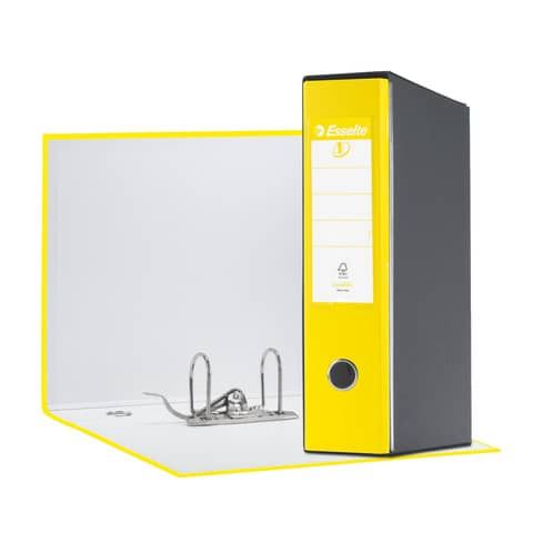 Registratore Eurofile G55 - dorso 8 cm - protocollo 23 x 33 cm - giallo vivida …